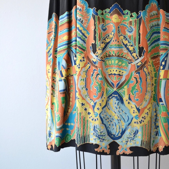 Vintage 1920s Silk Dress - Picture 3 of 5